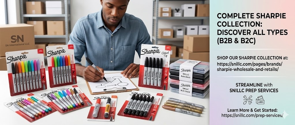 Different Types of Sharpie Markers and Their Uses: A Guide for B2B Wholesale and B2C Retail