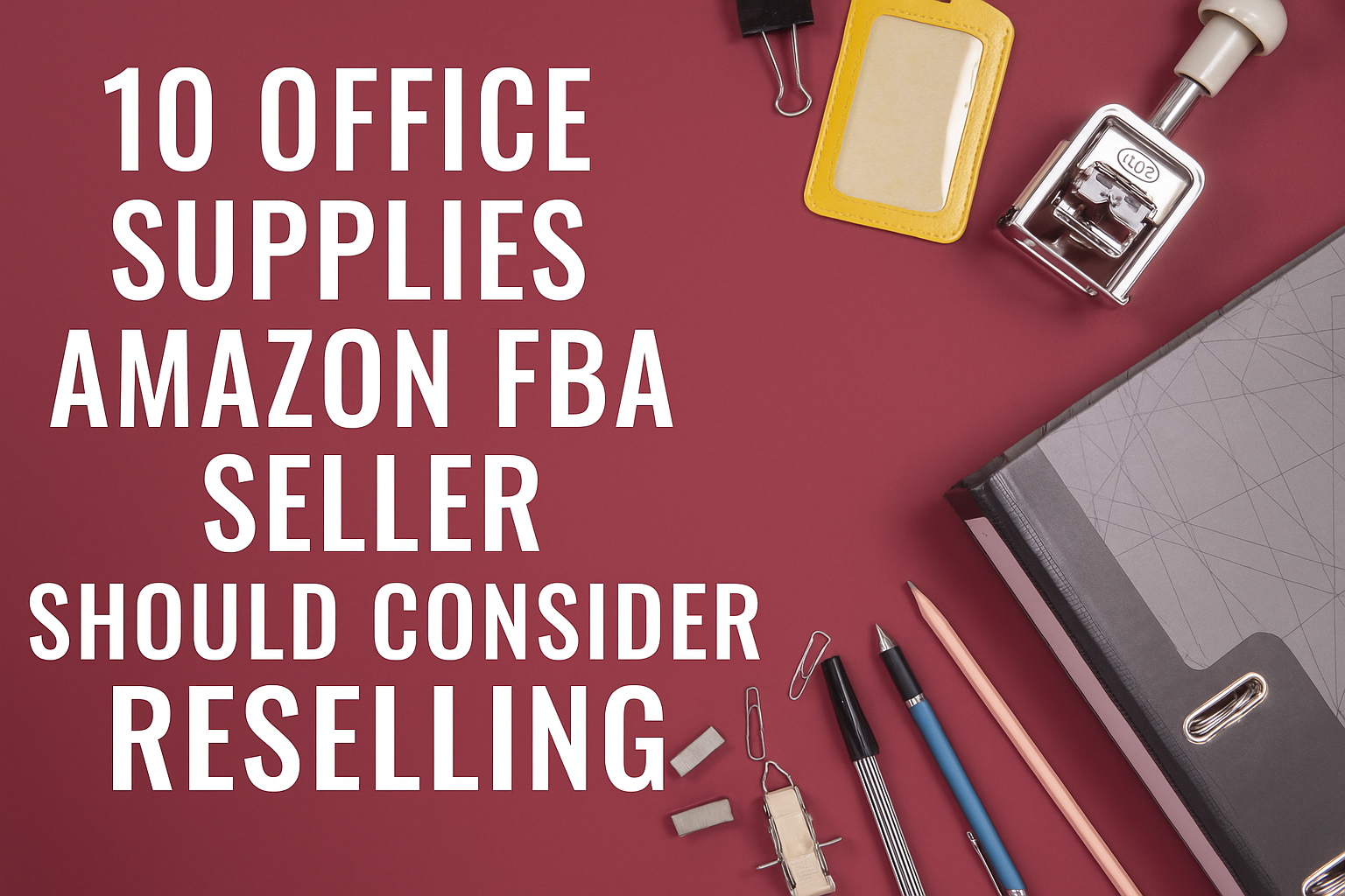 Top 10 Office Supplies Every Amazon FBA Seller Should Consider Reselling
