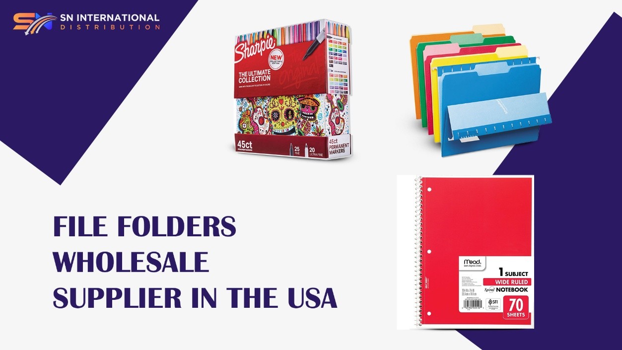 Why Offices Should Partner With a File Folders Wholesale Supplier in the USA